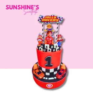 Jolly Racers Jollibee Cake