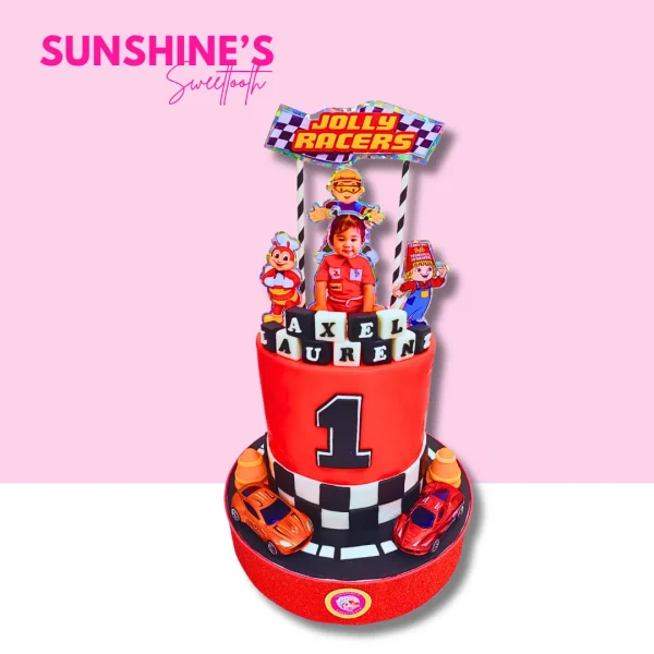 Jolly Racers Jollibee Cake