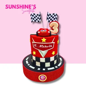 McQueen Cars Cake