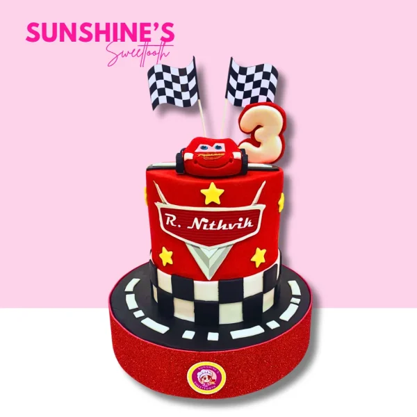 McQueen Cars Cake