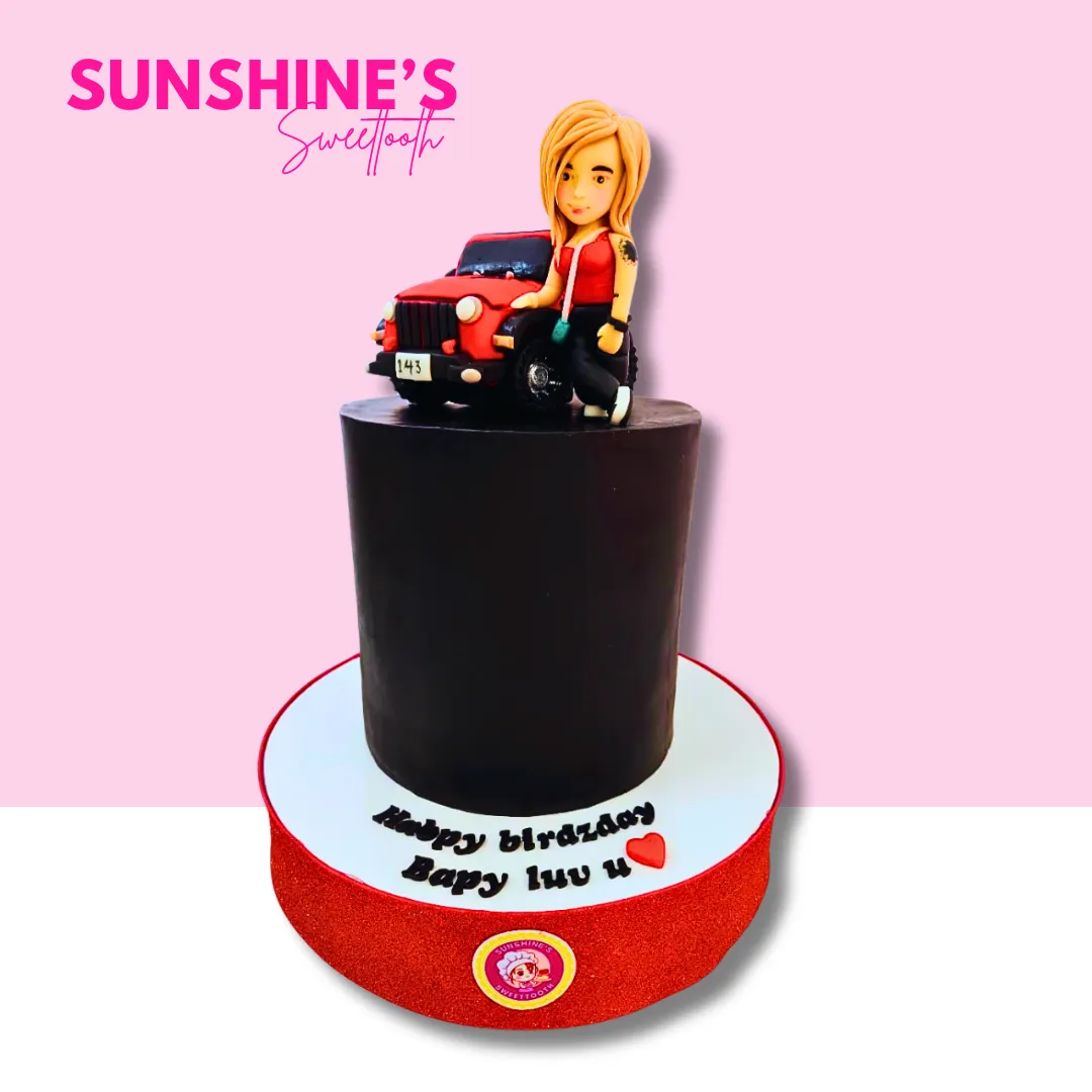 Jeep Lady Cake