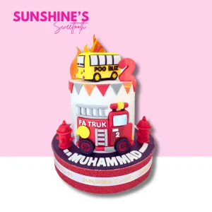 Fire Truck/ Bus Cake
