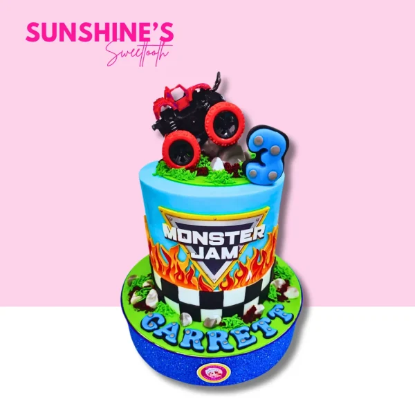 Monster Jam Truck Cake