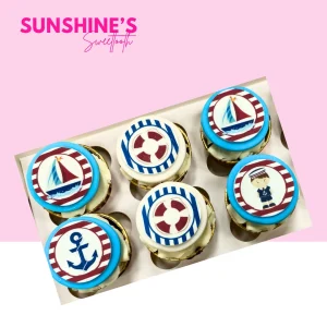 Nautical Theme/ Sailor Cupcakes