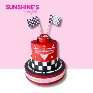 McQueen Cars Cake