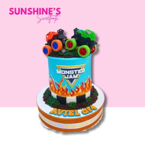 Monster Jam Truck Cake