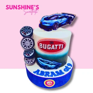Bugatti Car Cake