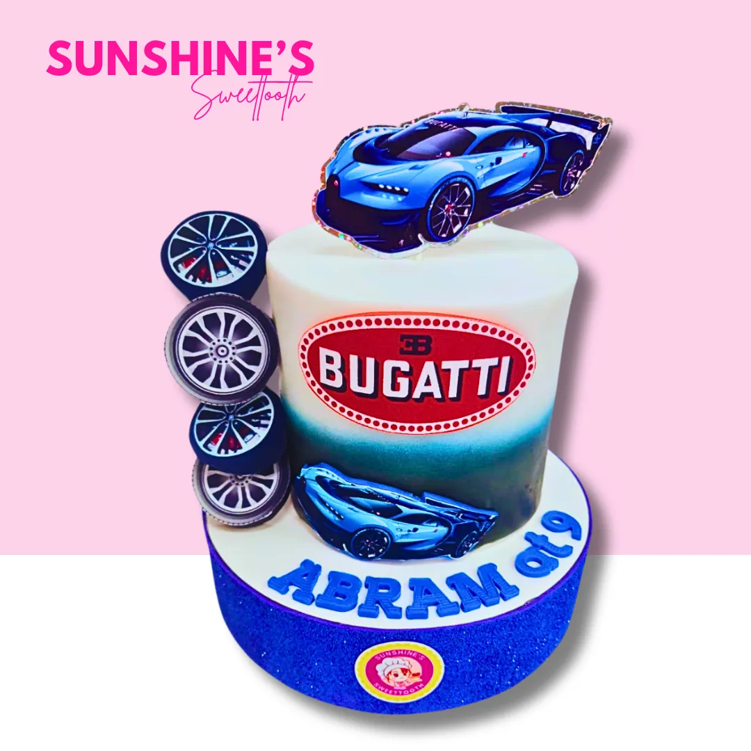 Bugatti Car Cake